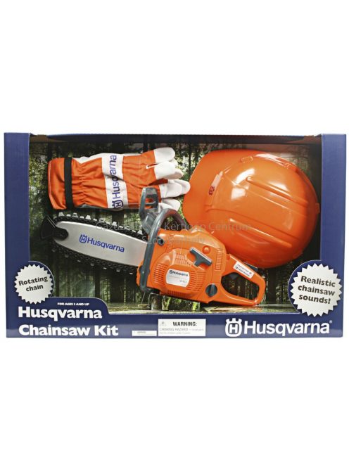 Husqvarna játék láncfűrész készlet