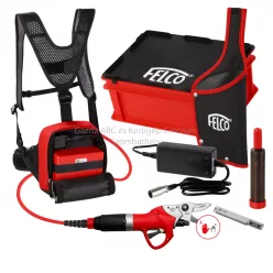 Felco 802G+ akkumulátoros balkezes metszőolló szett